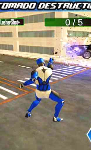Police Robot Speed Held: Polizei-Roboterspiele 4