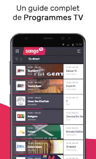 Sanga TV - TV d’Afrique en direct & Programme TV 2