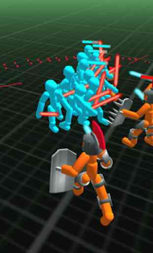 Simulator Strichmännchen: Schlacht der Krieger 2