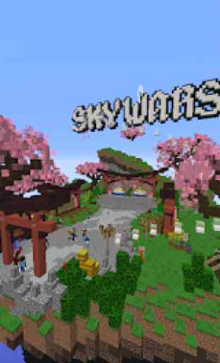 Skywars Map for MCPE 2