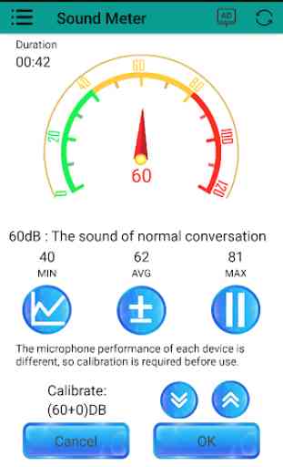 Sound meter | Noise detector | Decibel detection 3