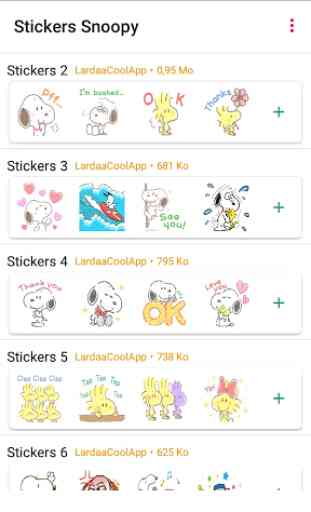 Stickers For Snooopy - WAStickerApps 2