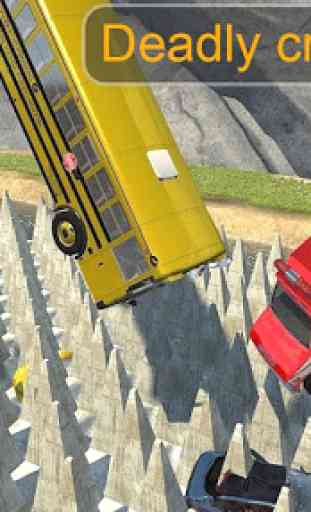 Strahlantrieb ng Tod Treppenwagen-Crash-Simulator 2