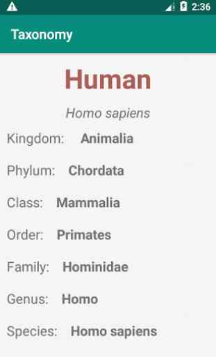 Taxonomy 3