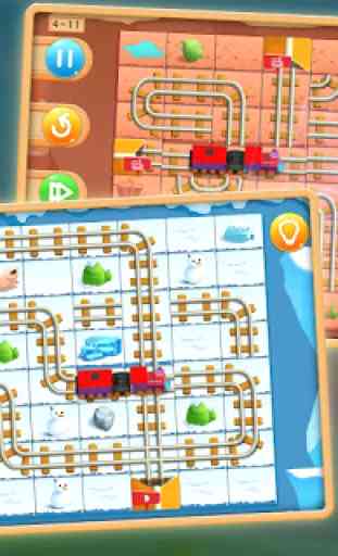 Train Maze - Zugfliesen Puzzle Free Game 4