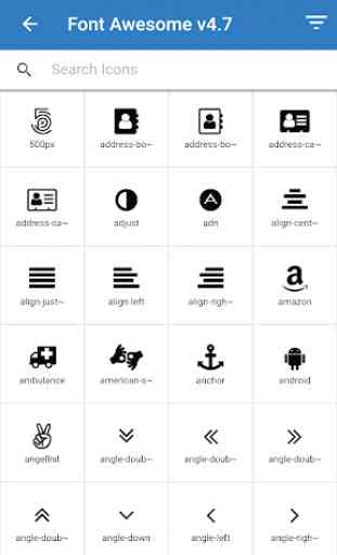 TTF Icons. Browse Font Awesome & Glyphicons Icons 2