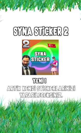 Türkçe Stickers - Syna Sticker - 500+ 1