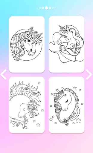 Unicorn Color by Number – Unicorn Coloring Book 4