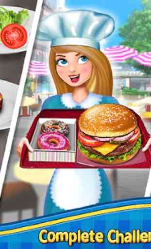 verrückt Burger Kochen Spiel: Koch Geschichten 2