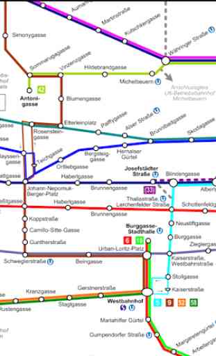 Vienna Tram Map 3
