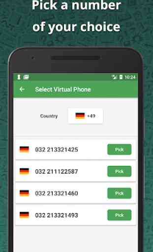Wabi - Virtuelle Nummer für WhatsApp Business 3