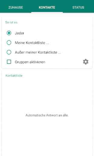 WhatsAuto - Automatische Antworten App 2
