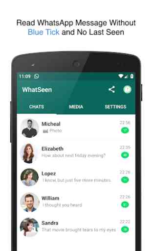 WhatSeen -No Last Seen,Hide Blue Tick for WhatsApp 3