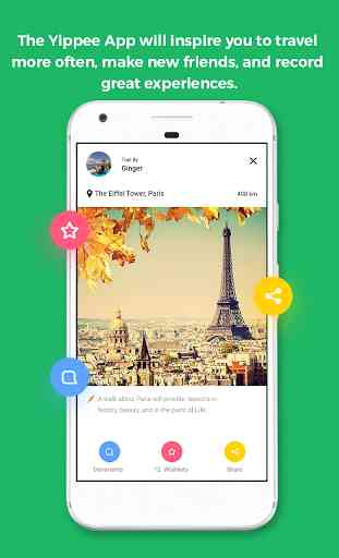 Yippee - Social Travel App 4