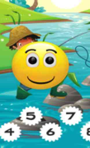 Aktiv! Spiel Für Kleinkinder Über das Angeln: Lernen Meer, Wasser, Fisch, Fischer und Angelrute 2