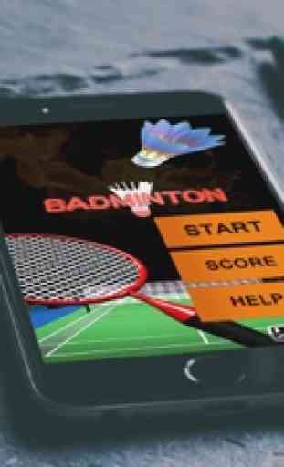 3D Badminton Sport Spiel 1