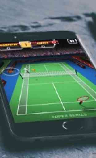 3D Badminton Sport Spiel 4