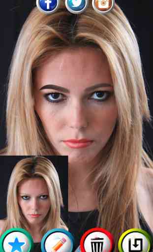 Augenbrauen Formen App - Gesicht Make-Up 4