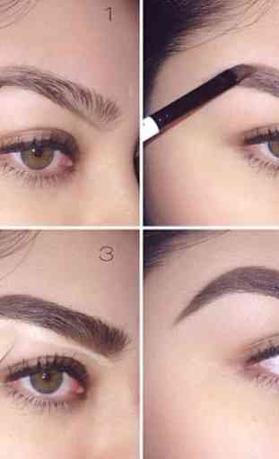 Augenbrauen Make-up Schritt für Schritt 4