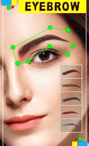 Augenbrauen Makeup Foto 2