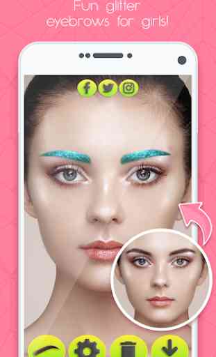 Augenbrauen Makeup Foto Editor 4