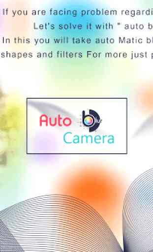 Auto Blur Camera - DSLR Camera 1