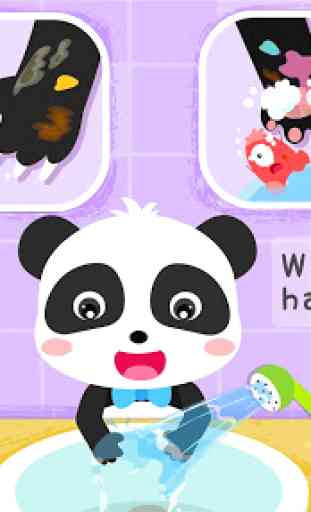 Baby Pandas gute Gewohnheiten 4