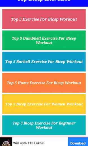 Bicep Exercises - Home & Gym Workout 2