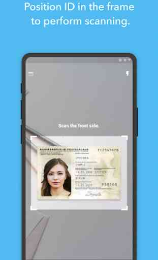 BlinkID – ID-Kartenscanner mit OCR 1