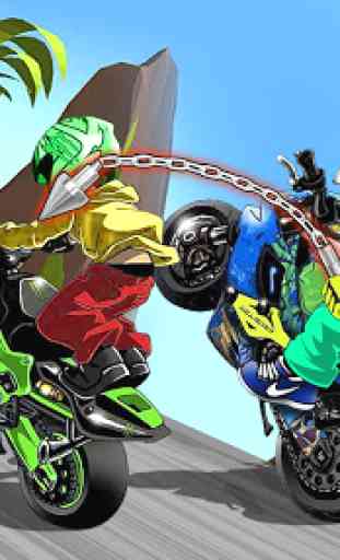 Boss Of Bike Racing - Motorcycle Bumper.io Race 3d 2