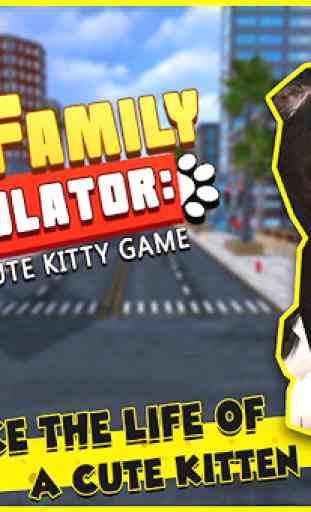 Cat Family Simulator: Stray Cute Kitty Game 3