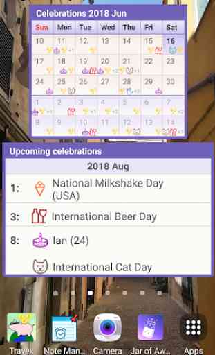 Celebrate! - Fun celebrations calendar 4