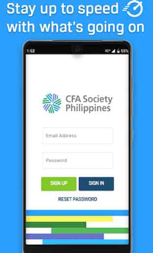 CFA Society Events App (Philippines) 1