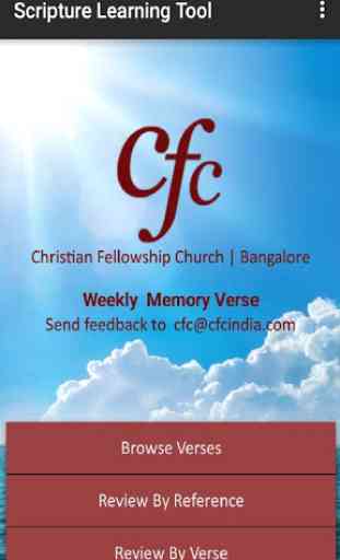 CFC Memory Verses 2