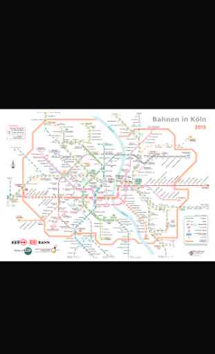 Cologne Metro Map 1