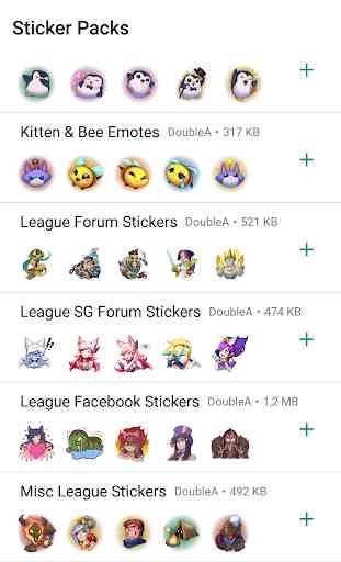 Complete League Sticker Collection - WAStickerApps 2