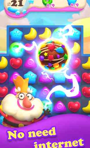 Crazy Candy Bomb - Free Match 3 Spiel 3