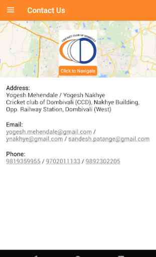 Cricket Club of Dombivli (CCD) 1