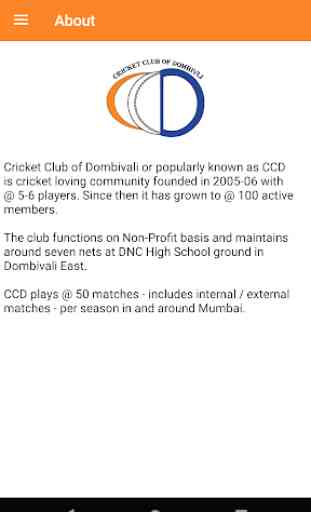Cricket Club of Dombivli (CCD) 3