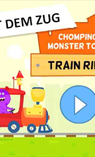 Die mampfende Monsterstadt - Ein Spiel für Kinder 1