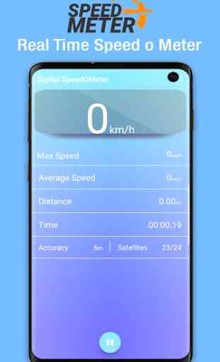 Digital Speedometer - 2019 : Offline GPS 3