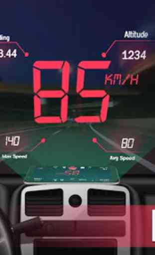 Digital Tachometer- GPs Kilometerzähler App 2