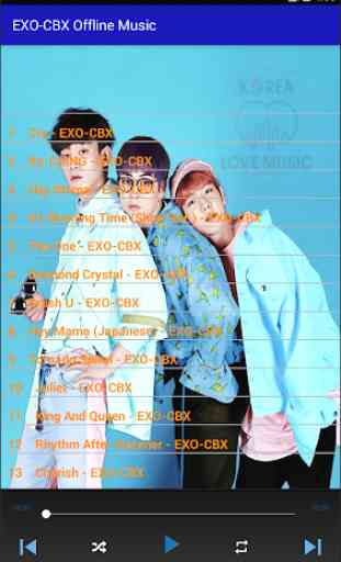 EXO-CBX Offline Music 1