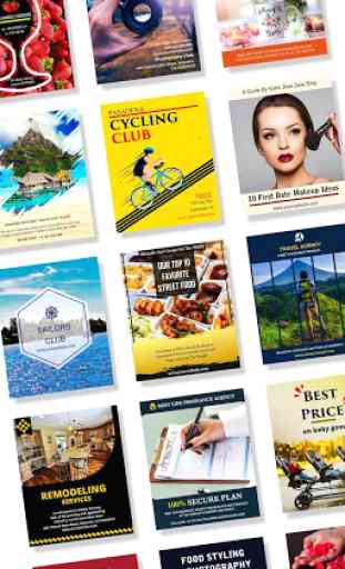 Flyer Maker, Poster Maker With Templates 1