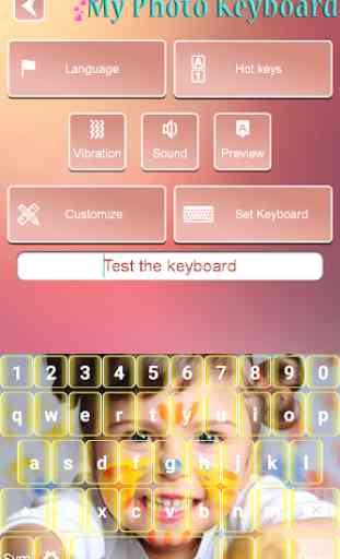 Foto-Tastatur Hintergrund App 2