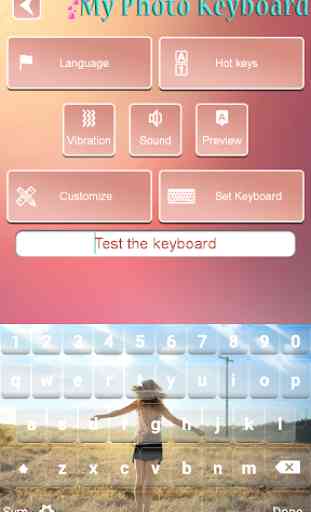 Foto-Tastatur Hintergrund App 4