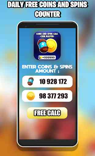 Free Coins And Spins Pro Calc For Coin Pig Master 2