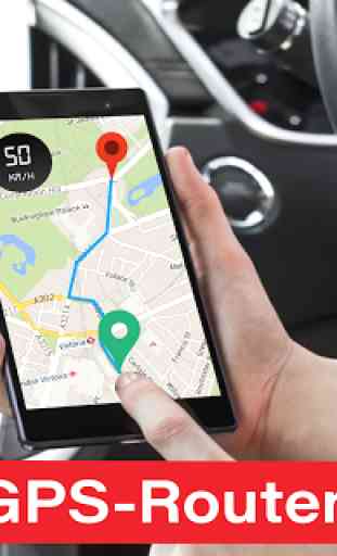 GPS Offline Digital Tacho & Kilometerzähler HUD 3