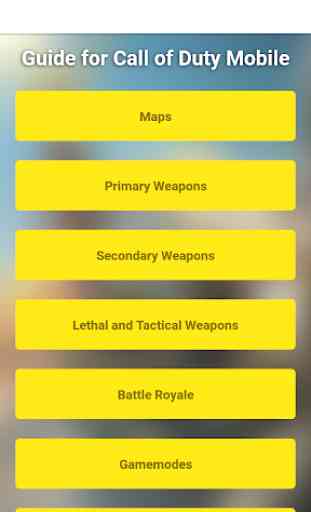 Guide for COD Mobile 1