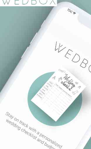 Hochzeitscheckliste von Wedbox Budget und Planung 1